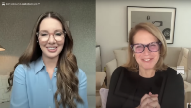 Katie Couric and Shannon Watts